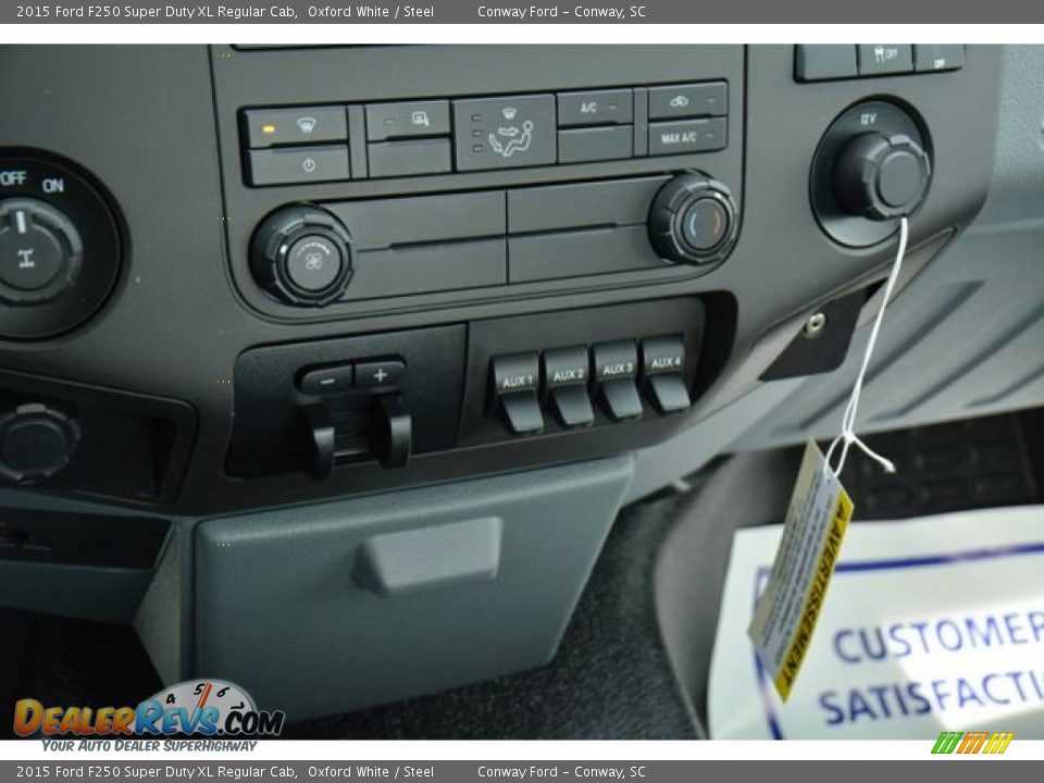 2015 Ford F250 Super Duty XL Regular Cab Oxford White / Steel Photo #16