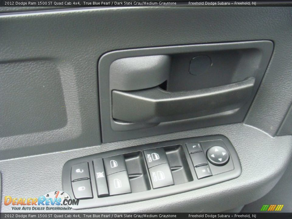 2012 Dodge Ram 1500 ST Quad Cab 4x4 True Blue Pearl / Dark Slate Gray/Medium Graystone Photo #12