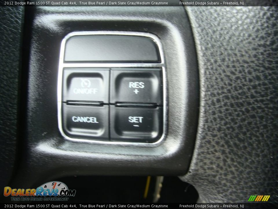 2012 Dodge Ram 1500 ST Quad Cab 4x4 True Blue Pearl / Dark Slate Gray/Medium Graystone Photo #18