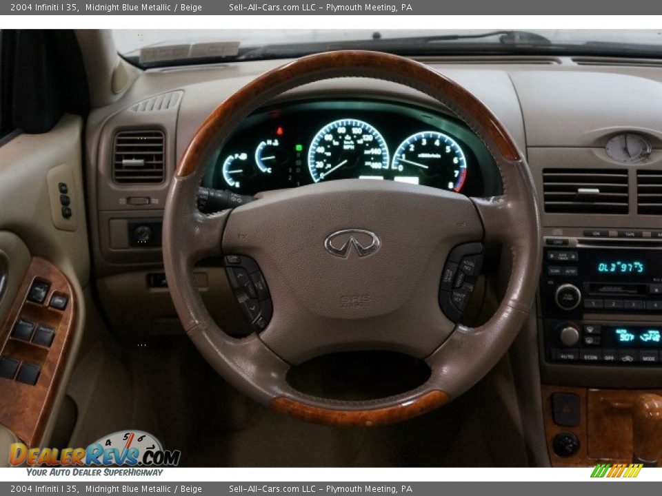 2004 Infiniti I 35 Steering Wheel Photo #23