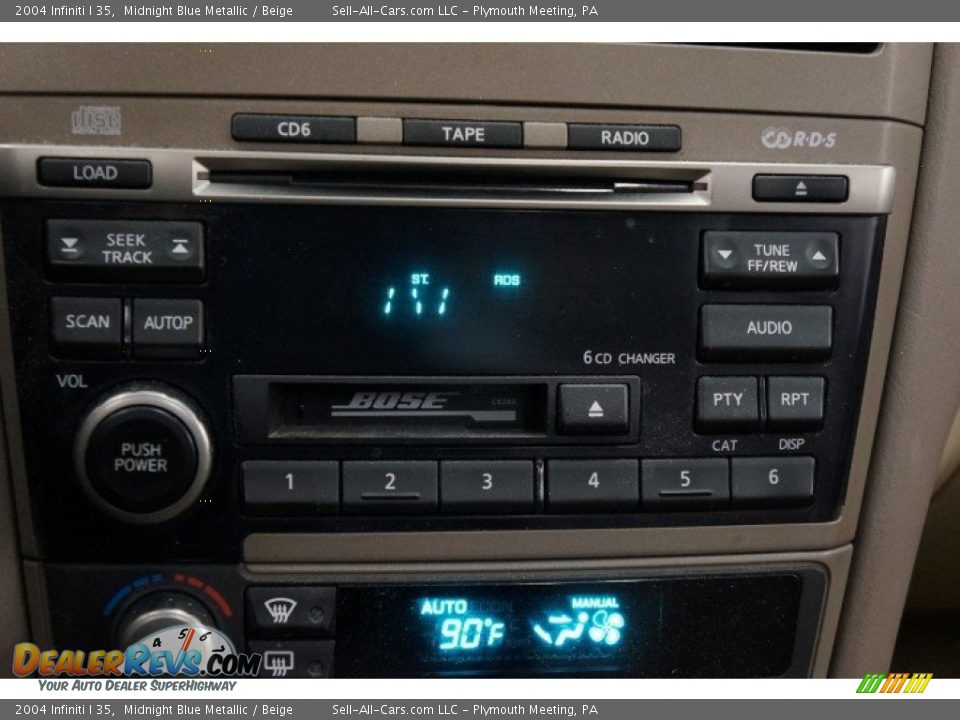 Controls of 2004 Infiniti I 35 Photo #31