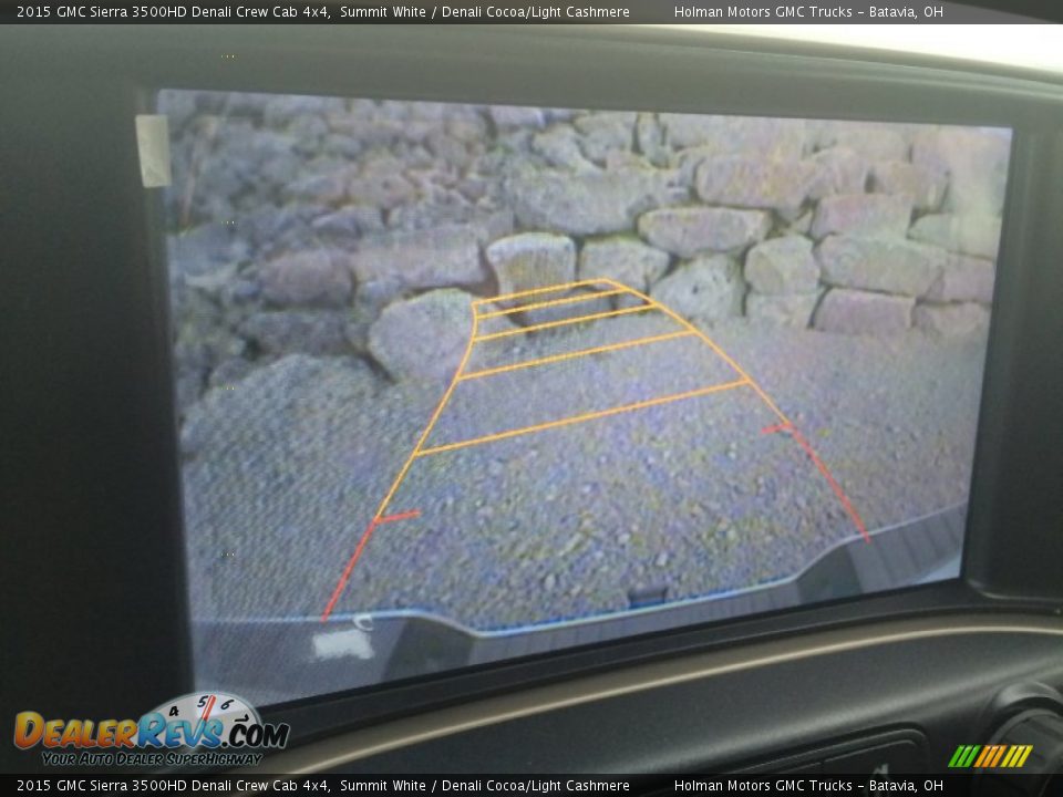 2015 GMC Sierra 3500HD Denali Crew Cab 4x4 Summit White / Denali Cocoa/Light Cashmere Photo #12