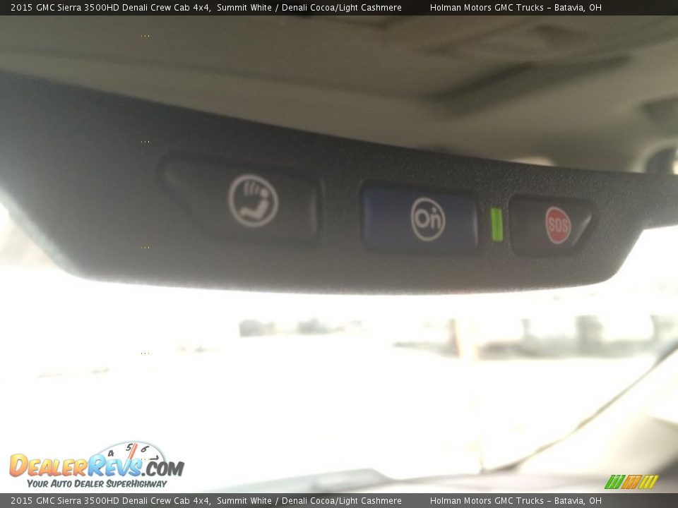 2015 GMC Sierra 3500HD Denali Crew Cab 4x4 Summit White / Denali Cocoa/Light Cashmere Photo #21