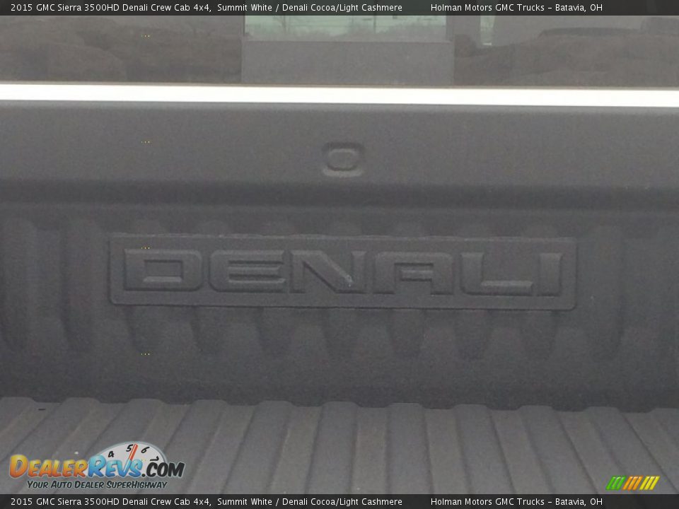 2015 GMC Sierra 3500HD Denali Crew Cab 4x4 Summit White / Denali Cocoa/Light Cashmere Photo #29