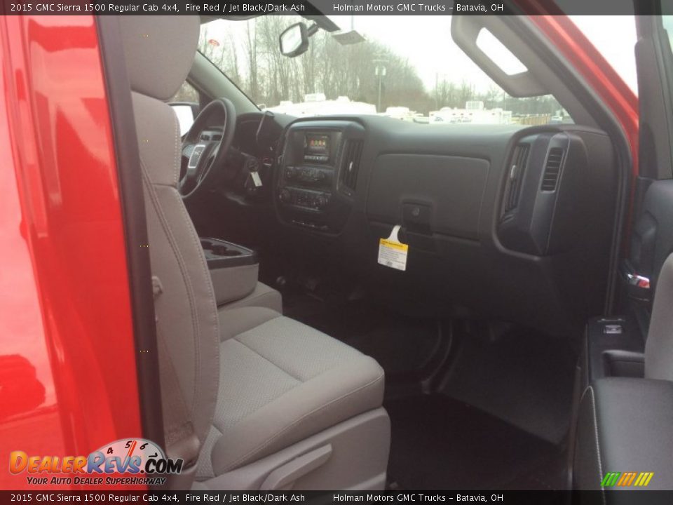 2015 GMC Sierra 1500 Regular Cab 4x4 Fire Red / Jet Black/Dark Ash Photo #20
