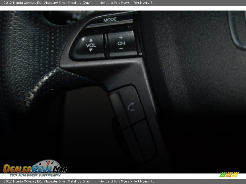 2012 Honda Odyssey EX Alabaster Silver Metallic / Gray Photo #21