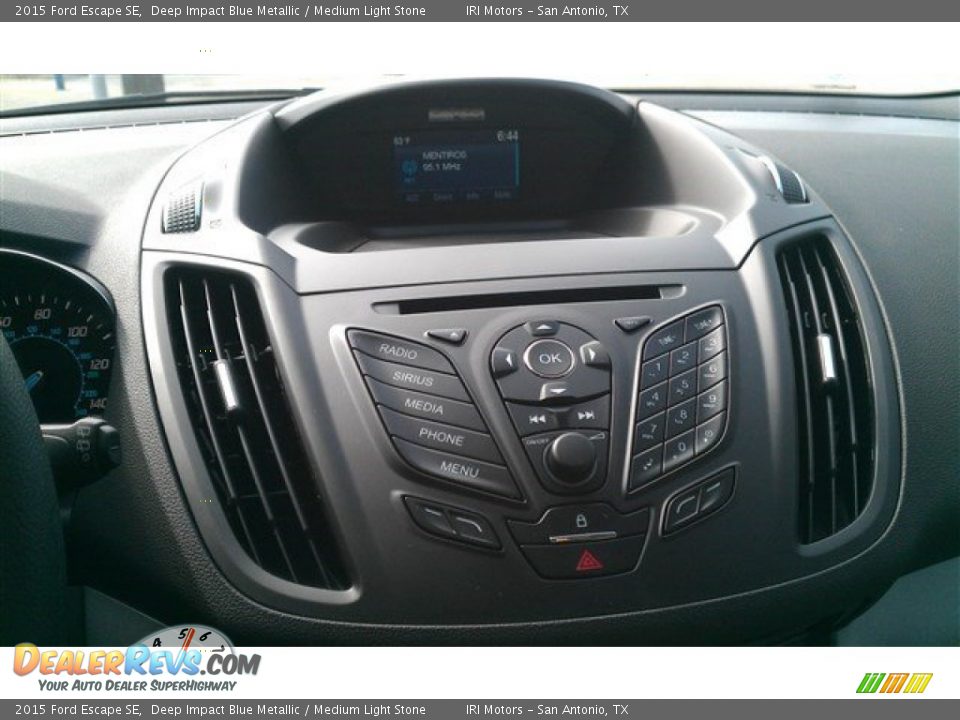 2015 Ford Escape SE Deep Impact Blue Metallic / Medium Light Stone Photo #29