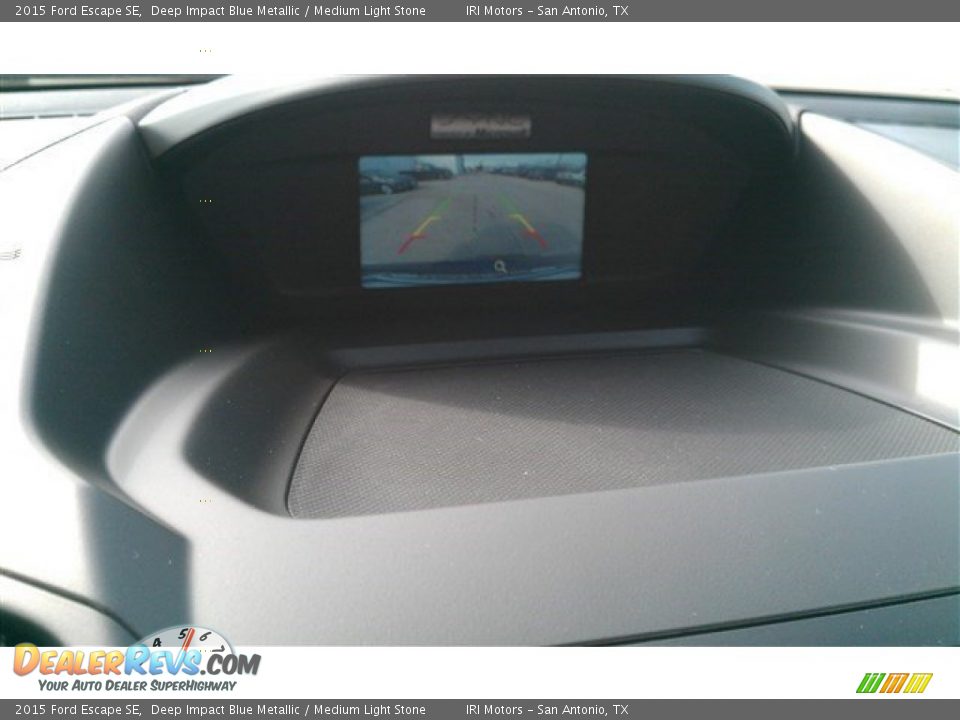 2015 Ford Escape SE Deep Impact Blue Metallic / Medium Light Stone Photo #31