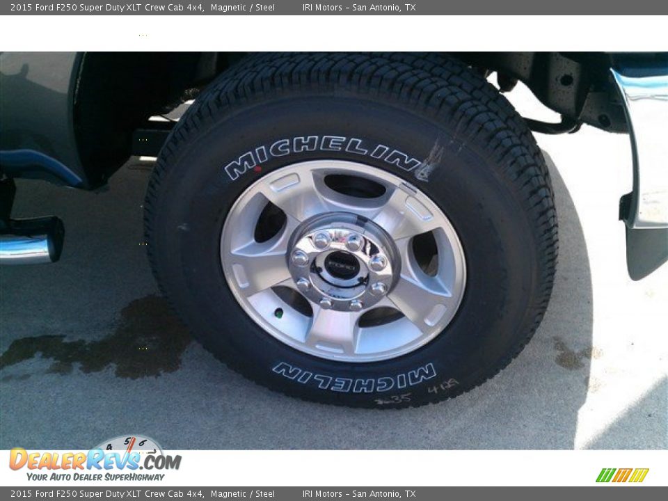 2015 Ford F250 Super Duty XLT Crew Cab 4x4 Magnetic / Steel Photo #4