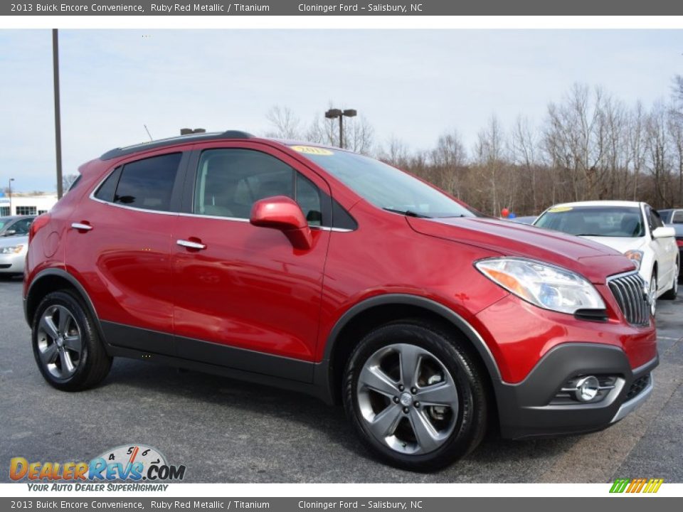 2013 Buick Encore Convenience Ruby Red Metallic / Titanium Photo #1