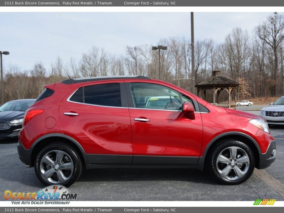 2013 Buick Encore Convenience Ruby Red Metallic / Titanium Photo #2