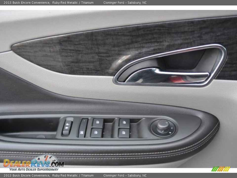2013 Buick Encore Convenience Ruby Red Metallic / Titanium Photo #8