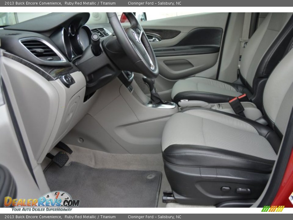 2013 Buick Encore Convenience Ruby Red Metallic / Titanium Photo #9