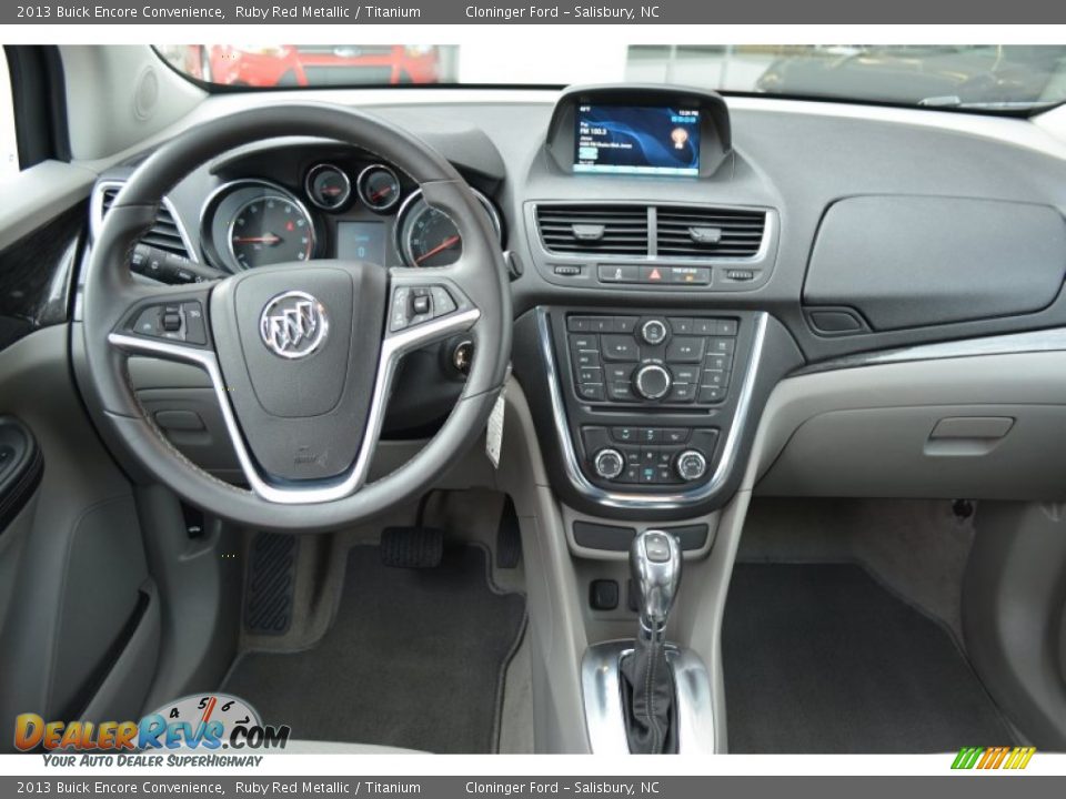 2013 Buick Encore Convenience Ruby Red Metallic / Titanium Photo #11