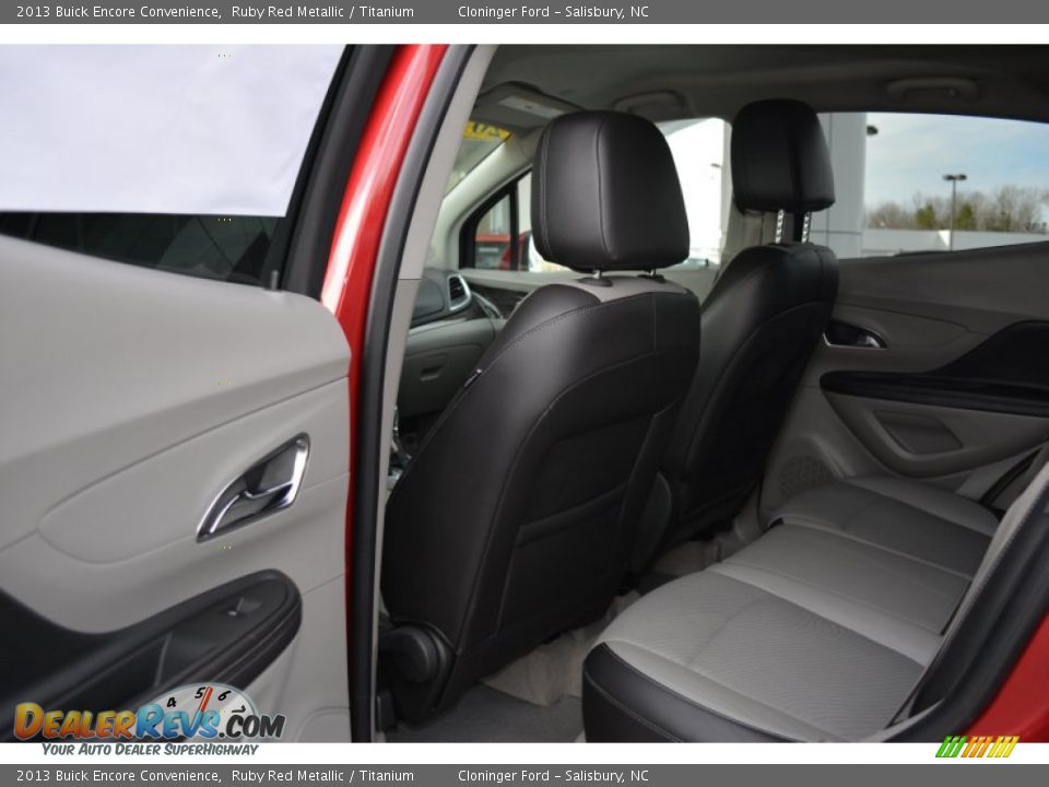 2013 Buick Encore Convenience Ruby Red Metallic / Titanium Photo #12