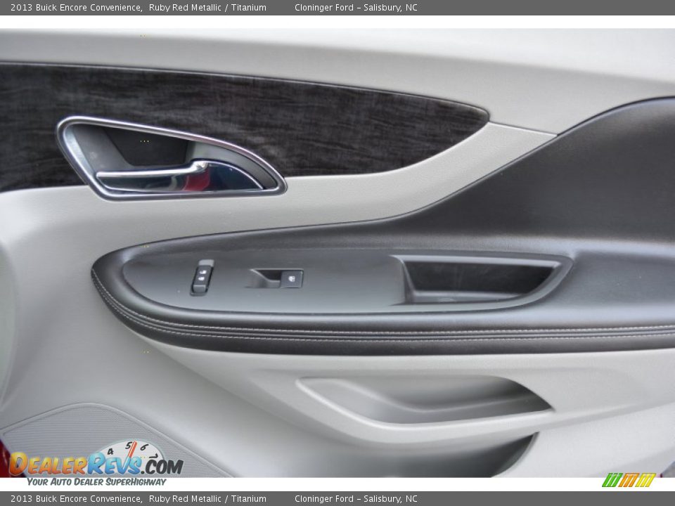 2013 Buick Encore Convenience Ruby Red Metallic / Titanium Photo #15