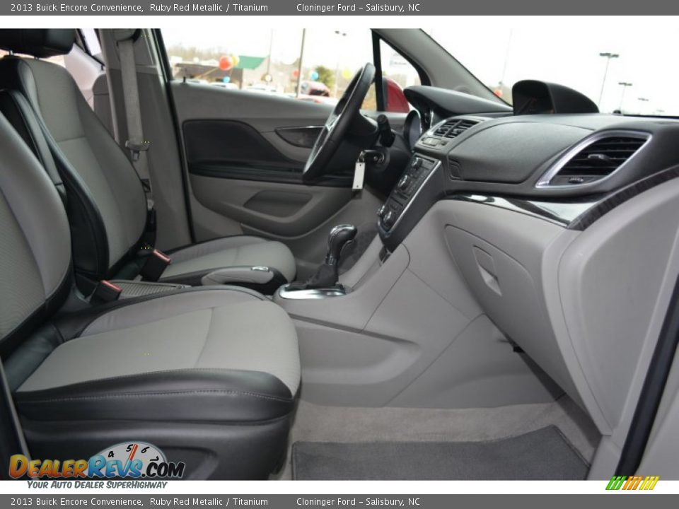 2013 Buick Encore Convenience Ruby Red Metallic / Titanium Photo #16