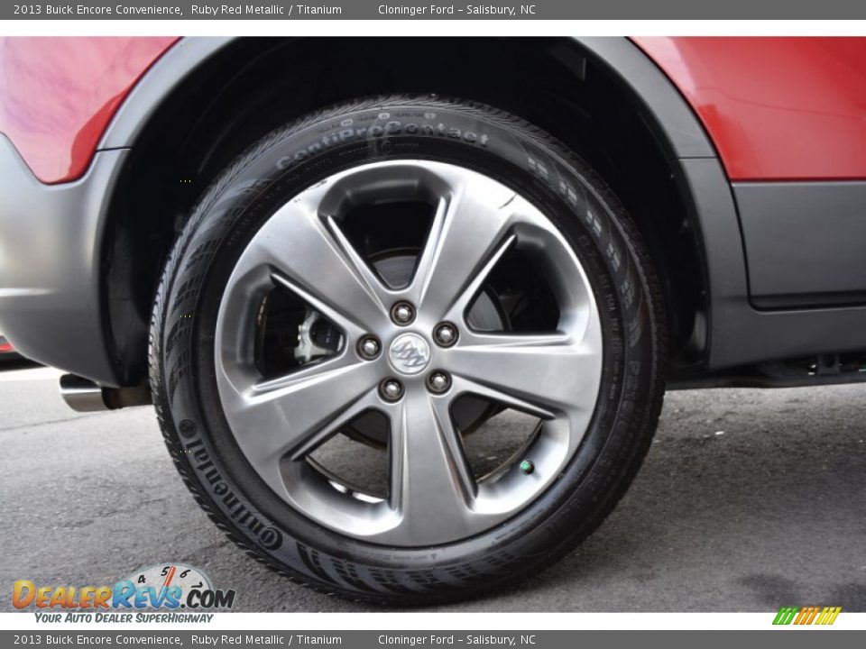 2013 Buick Encore Convenience Ruby Red Metallic / Titanium Photo #17