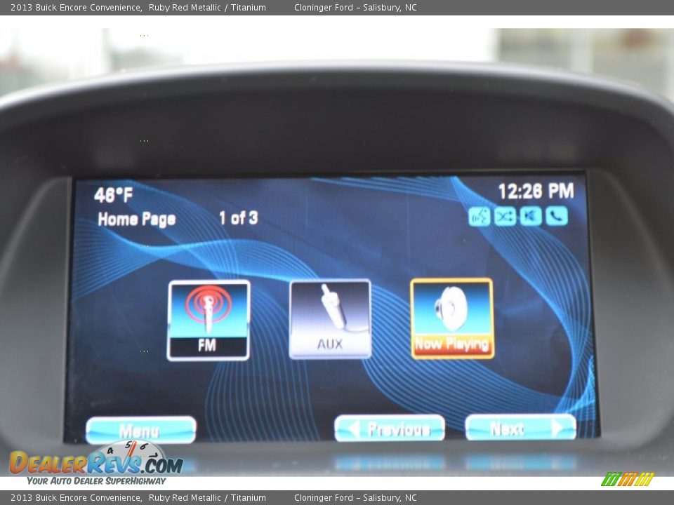 2013 Buick Encore Convenience Ruby Red Metallic / Titanium Photo #20