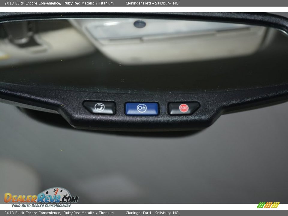 2013 Buick Encore Convenience Ruby Red Metallic / Titanium Photo #25