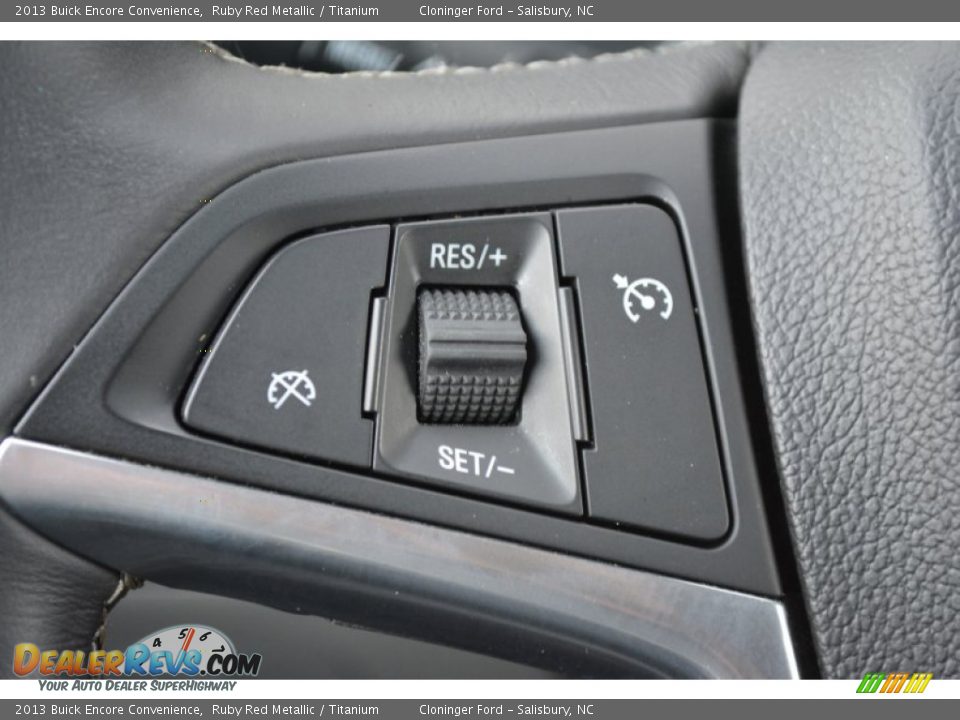 2013 Buick Encore Convenience Ruby Red Metallic / Titanium Photo #26