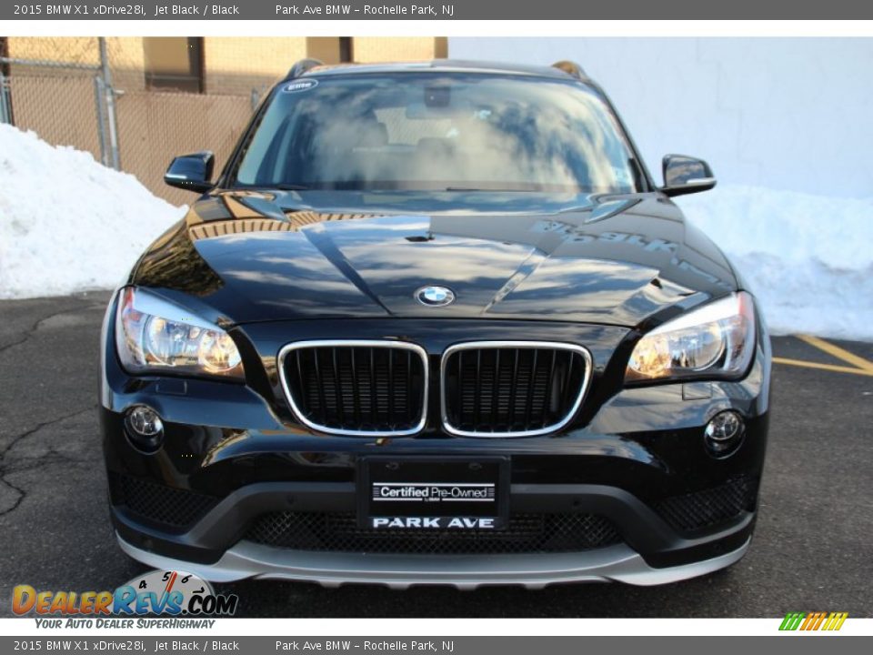 2015 BMW X1 xDrive28i Jet Black / Black Photo #7