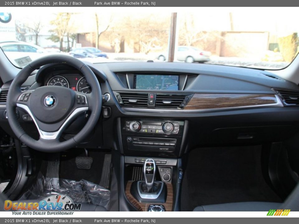 2015 BMW X1 xDrive28i Jet Black / Black Photo #15