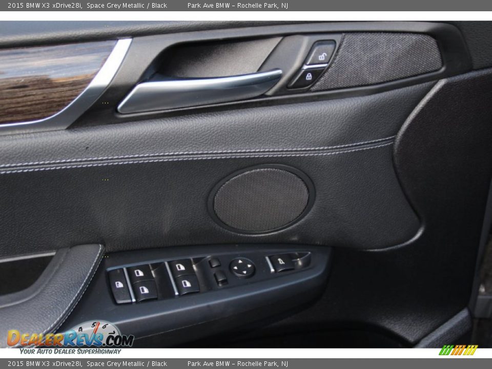 2015 BMW X3 xDrive28i Space Grey Metallic / Black Photo #9