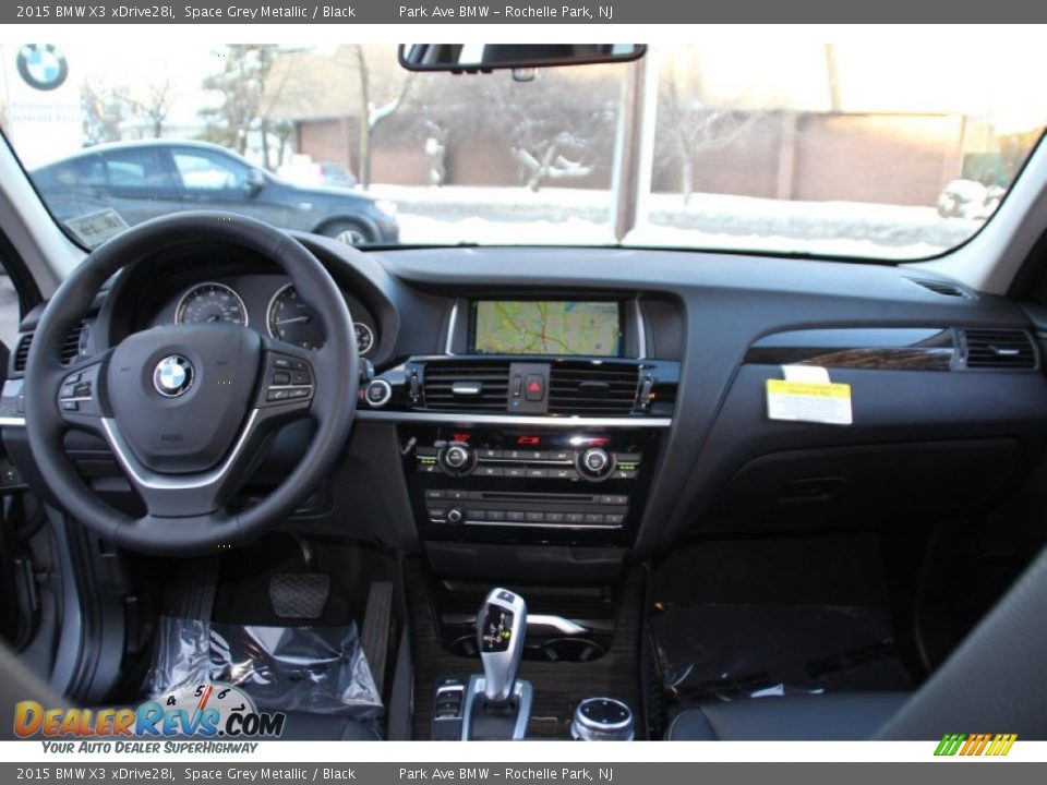 2015 BMW X3 xDrive28i Space Grey Metallic / Black Photo #15