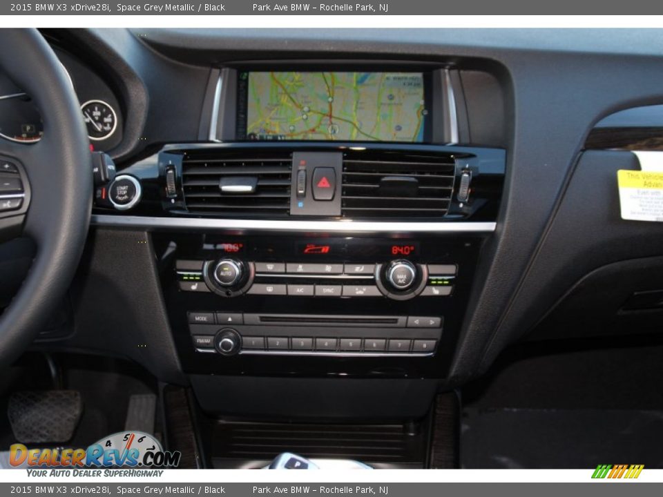 2015 BMW X3 xDrive28i Space Grey Metallic / Black Photo #16