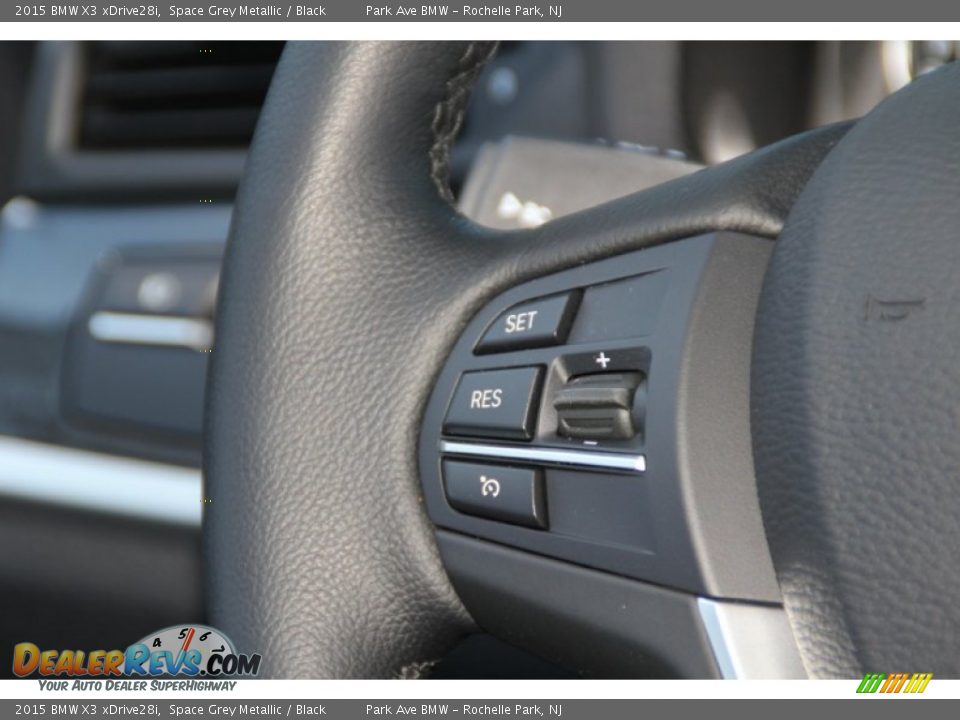 2015 BMW X3 xDrive28i Space Grey Metallic / Black Photo #19