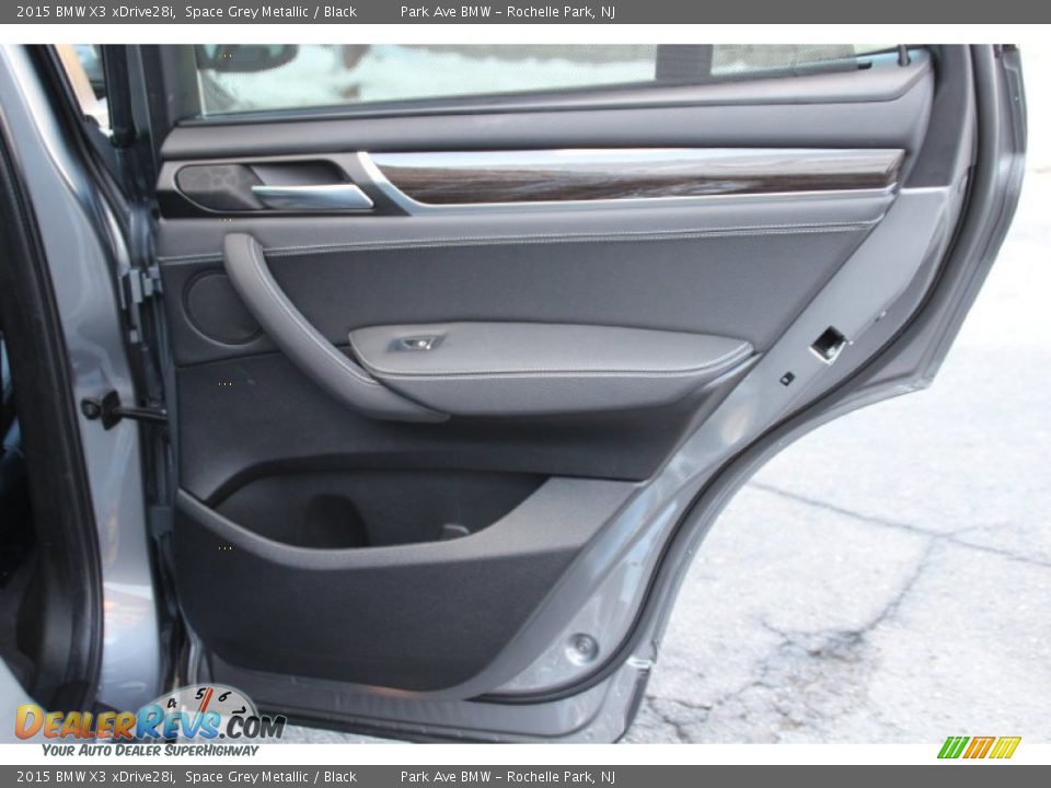 2015 BMW X3 xDrive28i Space Grey Metallic / Black Photo #24