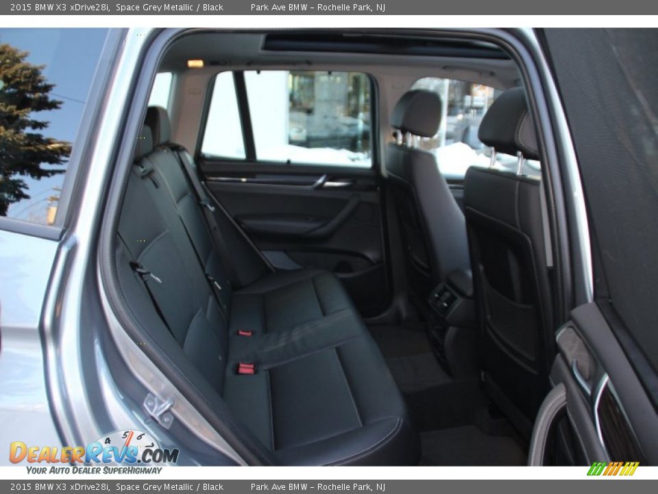 2015 BMW X3 xDrive28i Space Grey Metallic / Black Photo #25