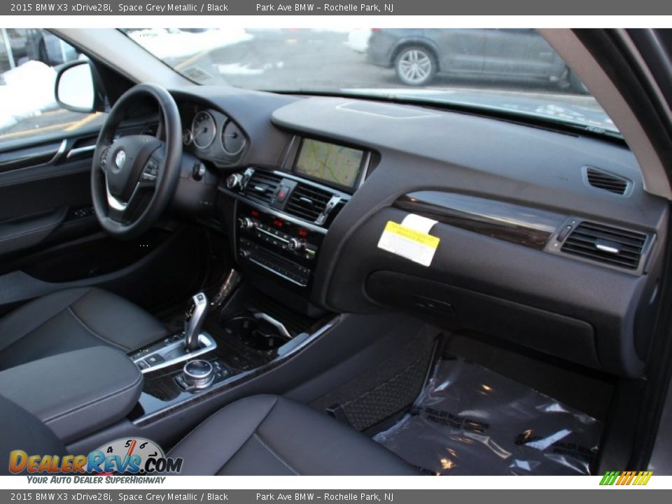 2015 BMW X3 xDrive28i Space Grey Metallic / Black Photo #27