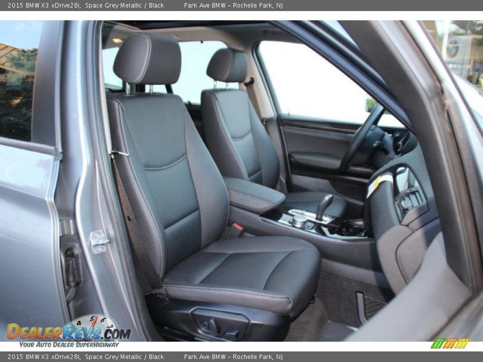 2015 BMW X3 xDrive28i Space Grey Metallic / Black Photo #29