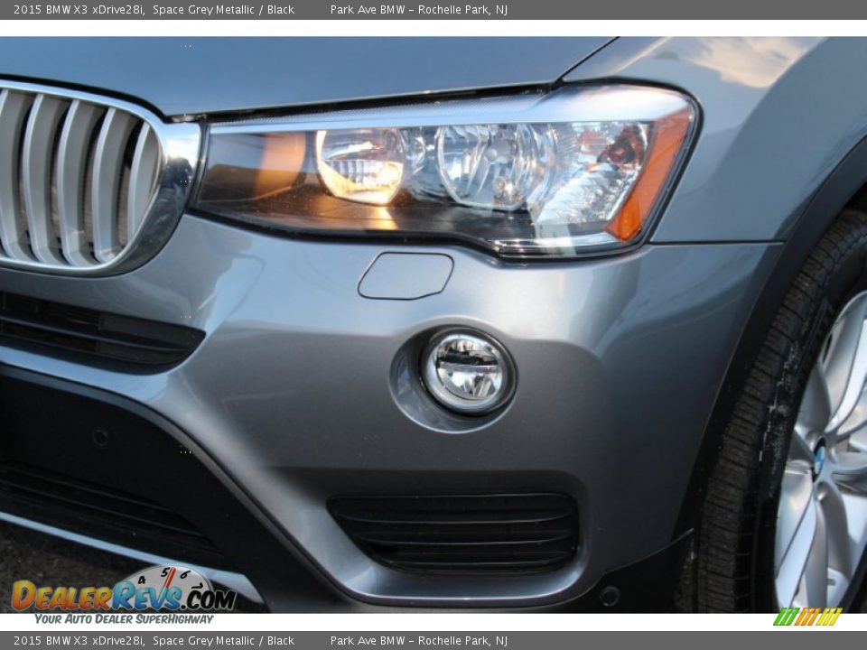 2015 BMW X3 xDrive28i Space Grey Metallic / Black Photo #31
