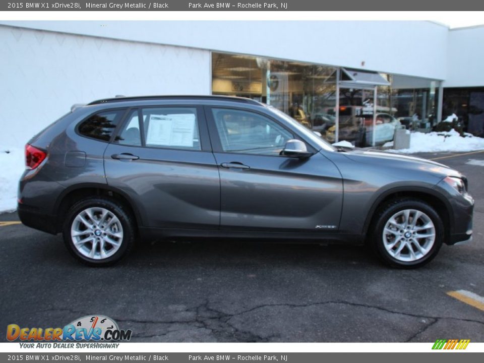 2015 BMW X1 xDrive28i Mineral Grey Metallic / Black Photo #2