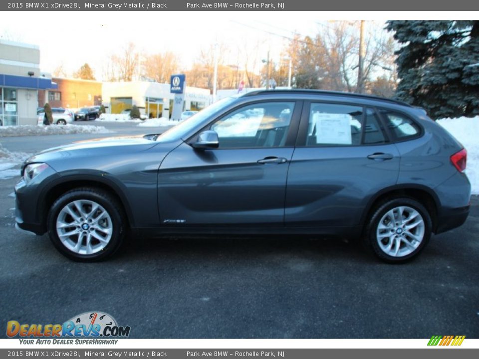 2015 BMW X1 xDrive28i Mineral Grey Metallic / Black Photo #5