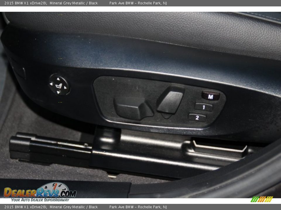 2015 BMW X1 xDrive28i Mineral Grey Metallic / Black Photo #12