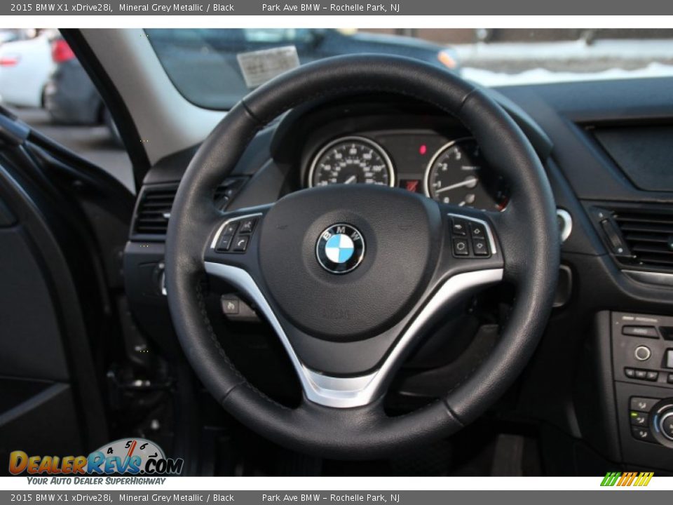 2015 BMW X1 xDrive28i Mineral Grey Metallic / Black Photo #18