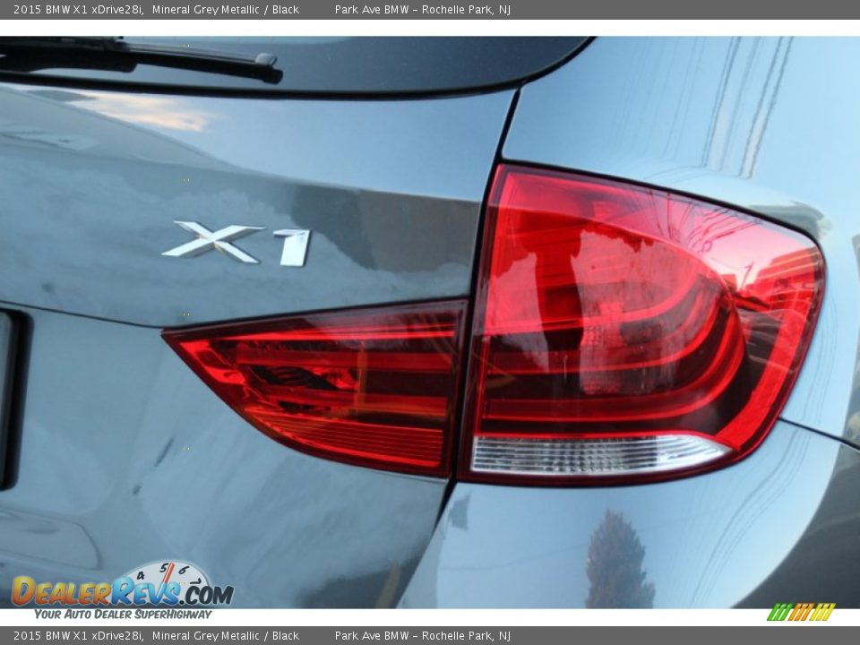 2015 BMW X1 xDrive28i Mineral Grey Metallic / Black Photo #23