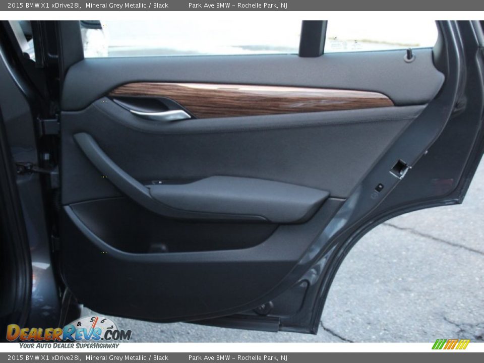 2015 BMW X1 xDrive28i Mineral Grey Metallic / Black Photo #24