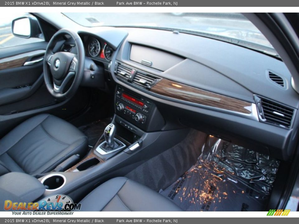 2015 BMW X1 xDrive28i Mineral Grey Metallic / Black Photo #27