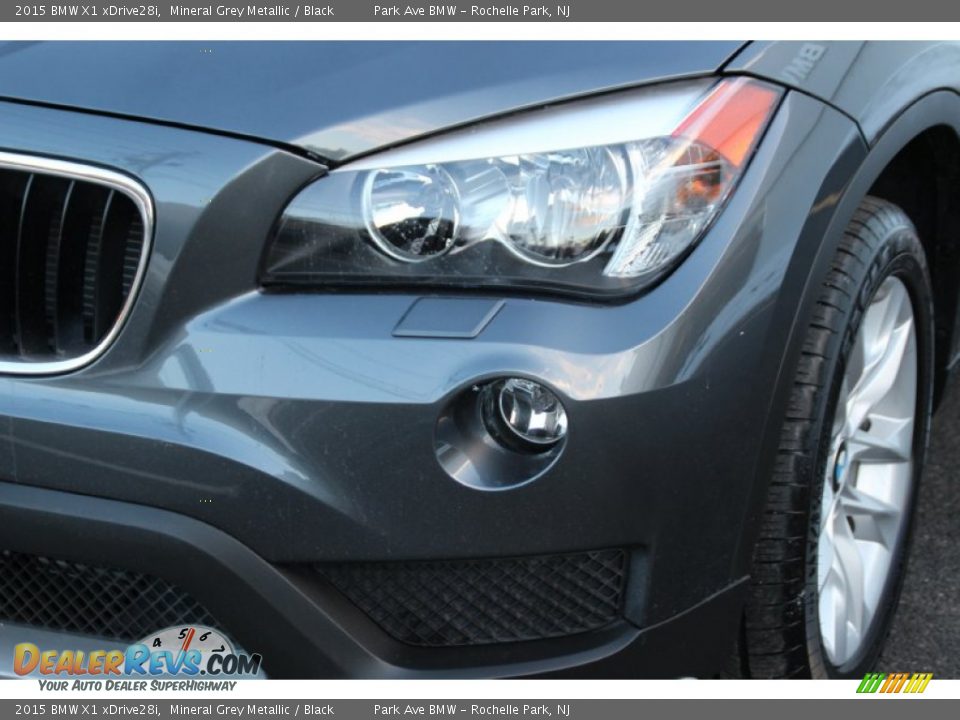 2015 BMW X1 xDrive28i Mineral Grey Metallic / Black Photo #31