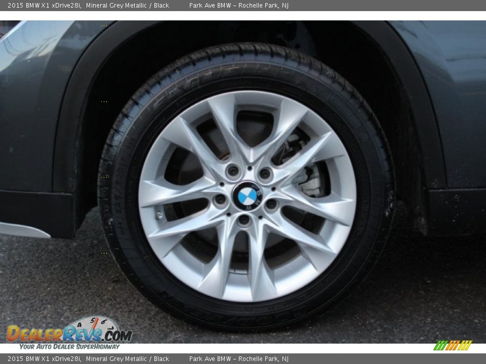 2015 BMW X1 xDrive28i Mineral Grey Metallic / Black Photo #32