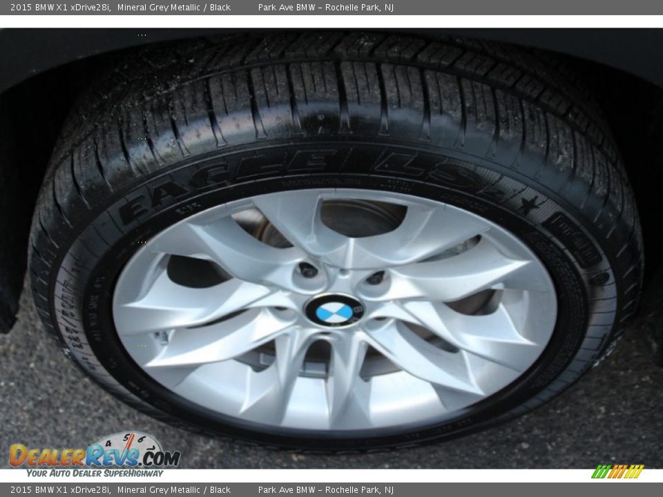 2015 BMW X1 xDrive28i Mineral Grey Metallic / Black Photo #33