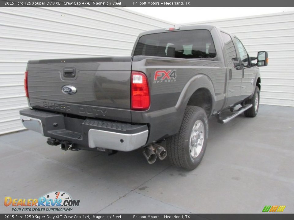 2015 Ford F250 Super Duty XLT Crew Cab 4x4 Magnetic / Steel Photo #4