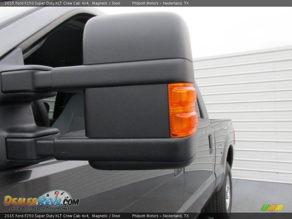 2015 Ford F250 Super Duty XLT Crew Cab 4x4 Magnetic / Steel Photo #13