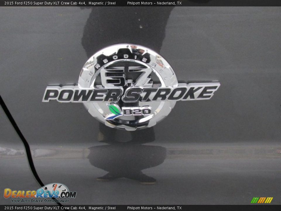 2015 Ford F250 Super Duty XLT Crew Cab 4x4 Magnetic / Steel Photo #15