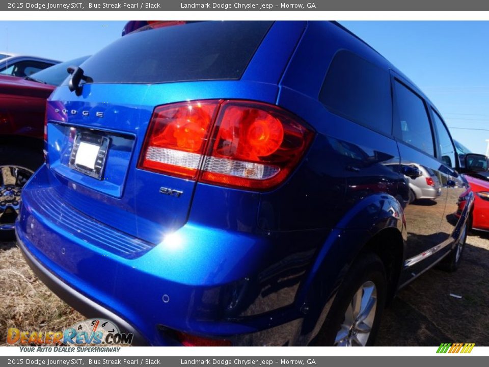 2015 Dodge Journey SXT Blue Streak Pearl / Black Photo #3